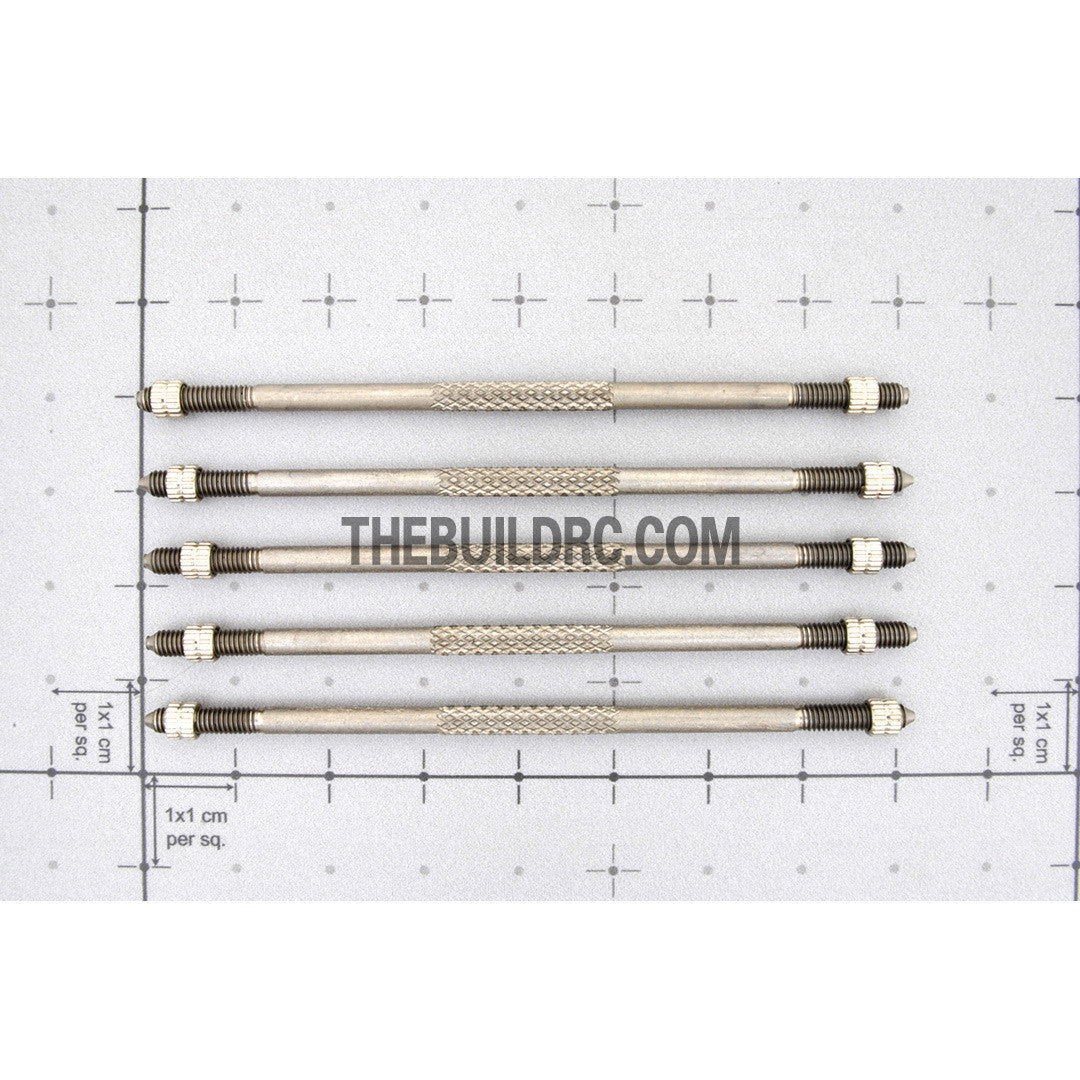 M3x80mm Titanium Alloy Push Rod (5pcs/set)