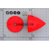??57mm / 2.25 Inch RC Plane Propeller Spinner - Red