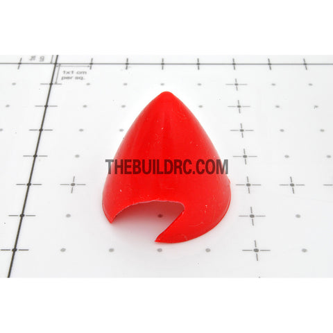 ??29mm / 1.15 Inch RC Plane Rubber Propeller Spinner - Red