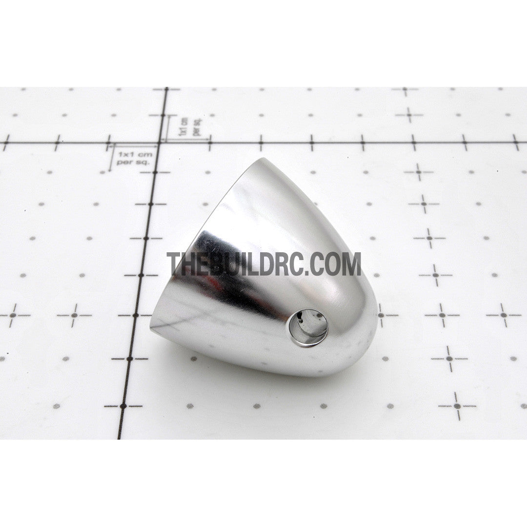 ??5.0mm / 0.2 inch D32 x H30mm RC Plane Aluminum Propeller Spinner - Silver