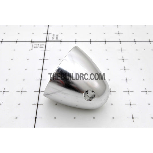 ??5.0mm / 0.2 inch D32 x H30mm RC Plane Aluminum Propeller Spinner - Silver