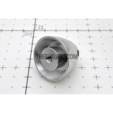 ??5.0mm / 0.2 inch D32 x H30mm RC Plane Aluminum Propeller Spinner - Silver