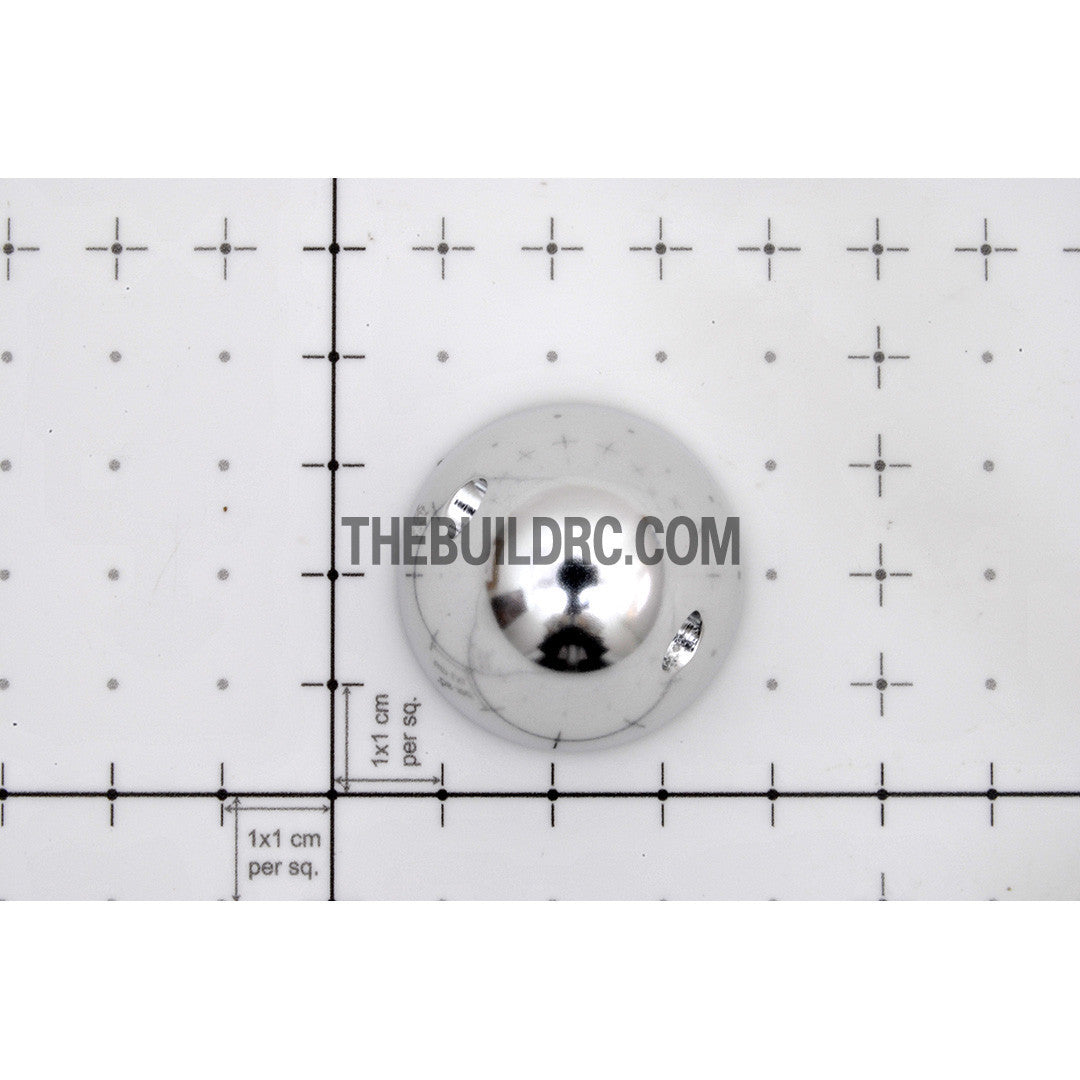 ??5.0mm / 0.2 inch D32 x H30mm RC Plane Aluminum Propeller Spinner - Silver