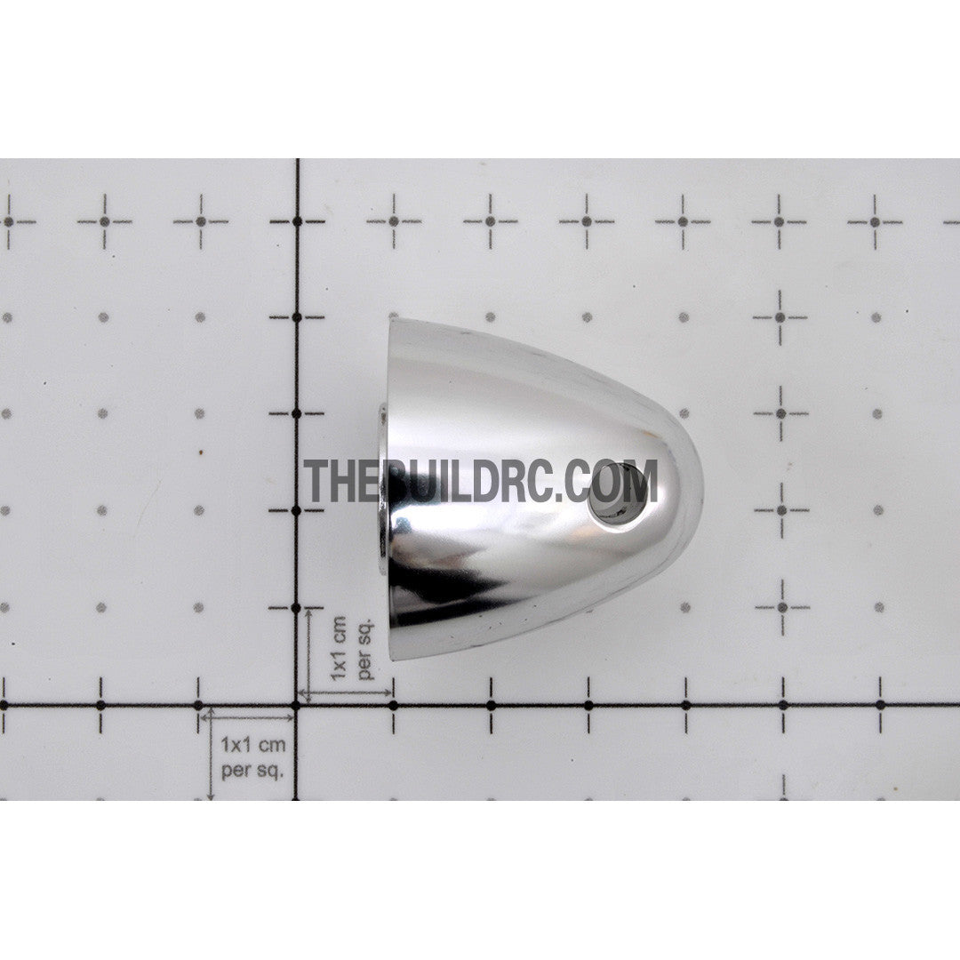 ??5.0mm / 0.2 inch D32 x H30mm RC Plane Aluminum Propeller Spinner - Silver