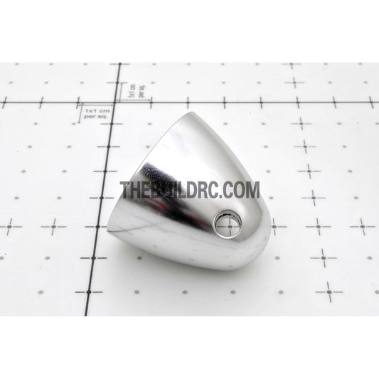 ??6.35mm / 0.25 inch D32 x H30mm RC Plane Aluminum Propeller Spinner - Silver