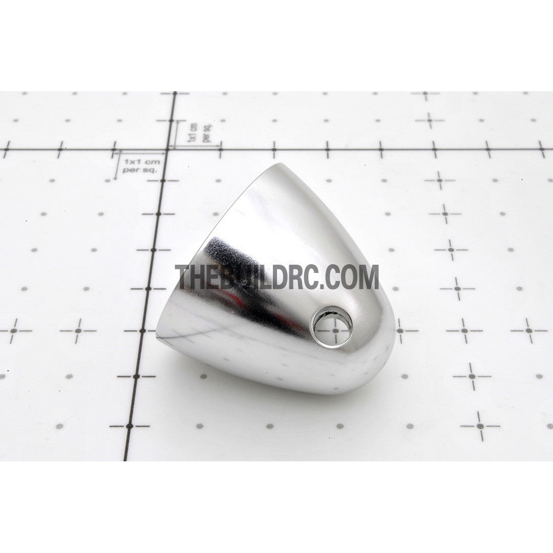 ??6.35mm / 0.25 inch D32 x H30mm RC Plane Aluminum Propeller Spinner - Silver