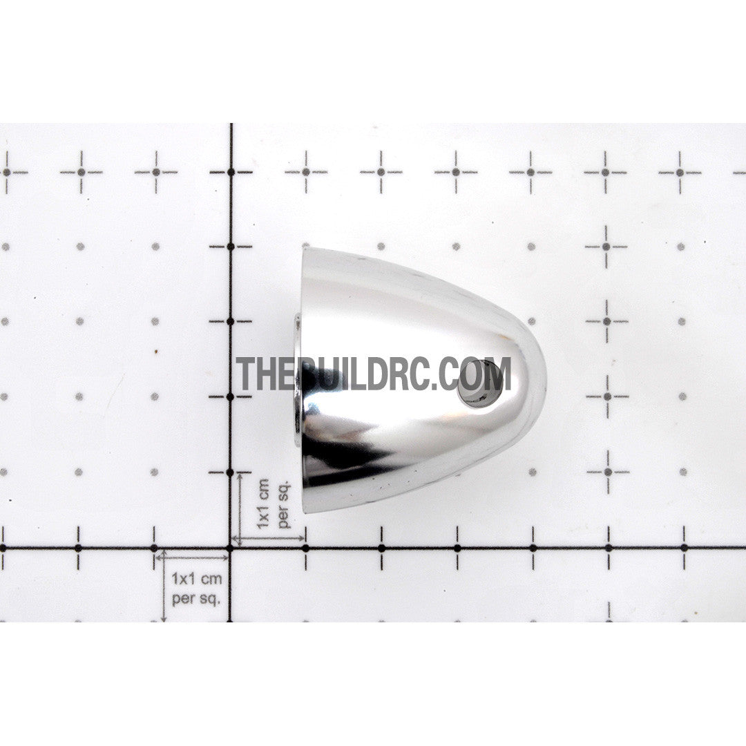 ??6.35mm / 0.25 inch D32 x H30mm RC Plane Aluminum Propeller Spinner - Silver