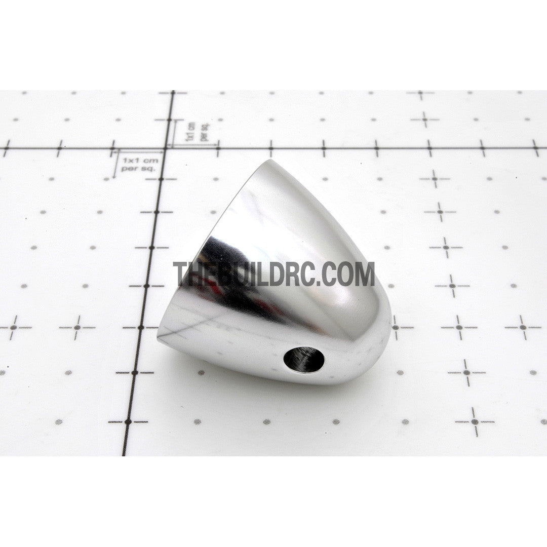 ??7.95mm / 0.3125 inch D32 x H30mm RC Plane Aluminum Propeller Spinner - Silver