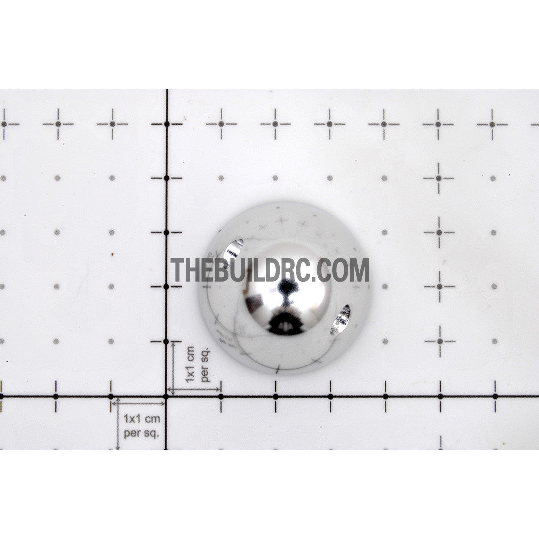 ??7.95mm / 0.3125 inch D32 x H30mm RC Plane Aluminum Propeller Spinner - Silver