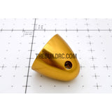 ??7.95mm / 0.3125 inch D32 x H30mm RC Plane Aluminum Propeller Spinner - Yellow