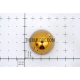 ??7.95mm / 0.3125 inch D32 x H30mm RC Plane Aluminum Propeller Spinner - Yellow