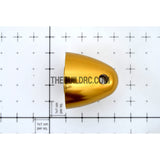 ??7.95mm / 0.3125 inch D32 x H30mm RC Plane Aluminum Propeller Spinner - Yellow