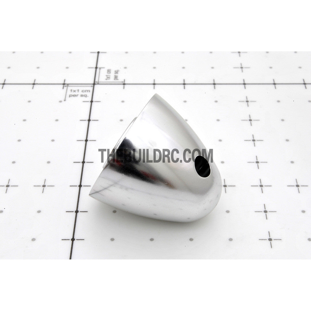 ??9.5mm / 0.375 inch D32 x H30mm RC Plane Aluminum Propeller Spinner - Silver
