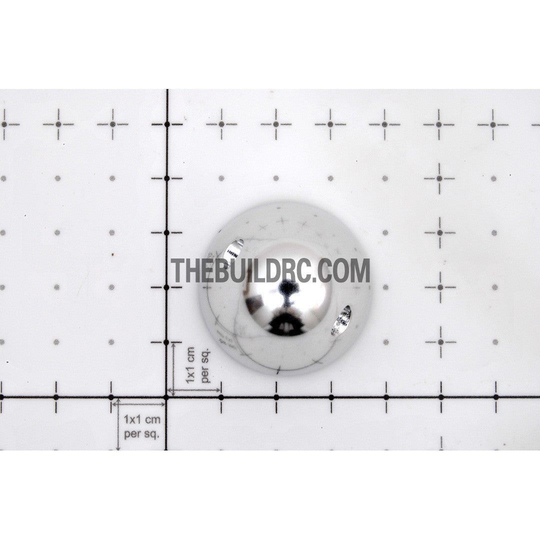 ??9.5mm / 0.375 inch D32 x H30mm RC Plane Aluminum Propeller Spinner - Silver