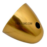 ??9.5mm / 0.375 inch D32 x H30mm RC Plane Aluminum Propeller Spinner - Yellow