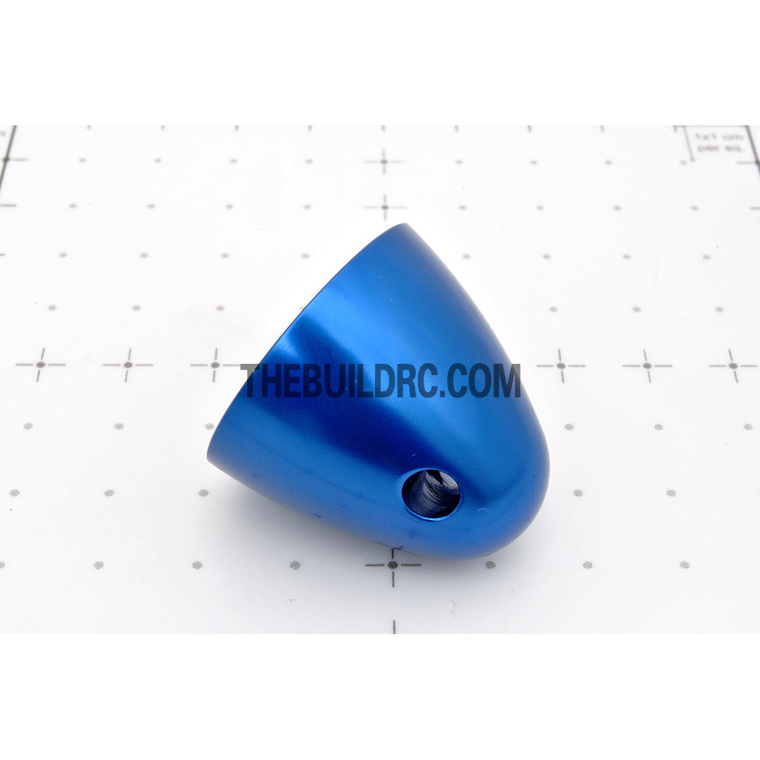 ??6.0mm / 0.236 inch D32 x H30mm RC Plane Aluminum Propeller Spinner - Blue
