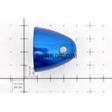 ??6.0mm / 0.236 inch D32 x H30mm RC Plane Aluminum Propeller Spinner - Blue