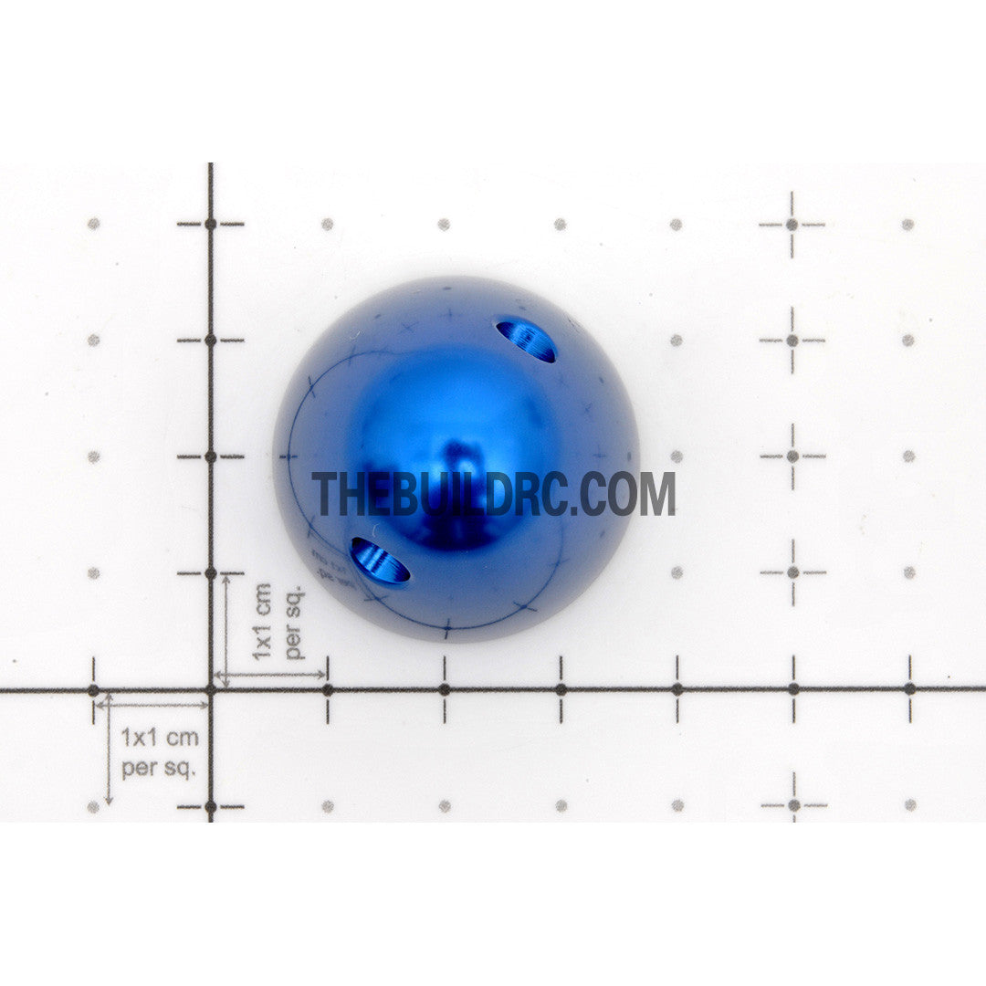 ??6.0mm / 0.236 inch D32 x H30mm RC Plane Aluminum Propeller Spinner - Blue