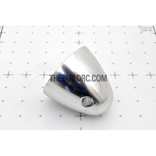 ??6.0mm / 0.236 inch D32 x H30mm RC Plane Aluminum Propeller Spinner - Silver