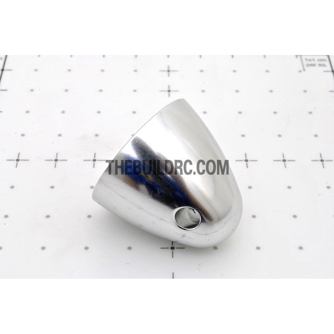 ??6.0mm / 0.236 inch D32 x H30mm RC Plane Aluminum Propeller Spinner - Silver