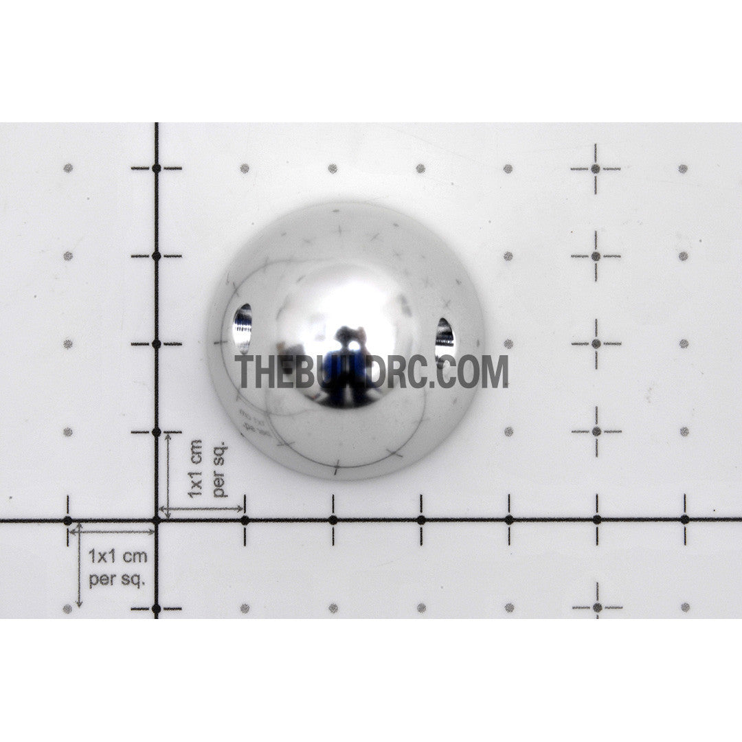 ??6.0mm / 0.236 inch D32 x H30mm RC Plane Aluminum Propeller Spinner - Silver