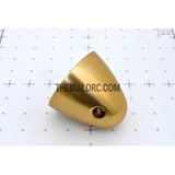 ??6.0mm / 0.236 inch D32 x H30mm RC Plane Aluminum Propeller Spinner - Yellow