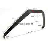 Extra 260 50CC T4.6 x W40 x L160 x H225 x W475mm Ultra Durable Carbon Fiber Landing Gear
