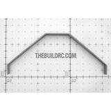 1.5mm x 35(W) x 60(H) x 147mm Aluminum Landing Gear - Silver