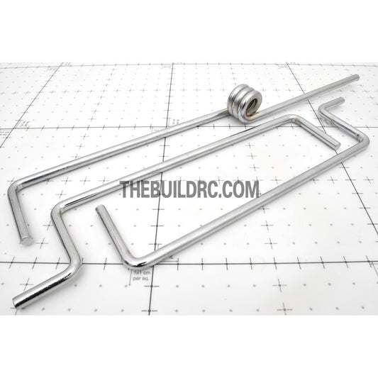 ??5 x L245 x W43mm(1pc) + ??5 x L180 x W37mm(2pcs) Steel Landing Gear Stand Set