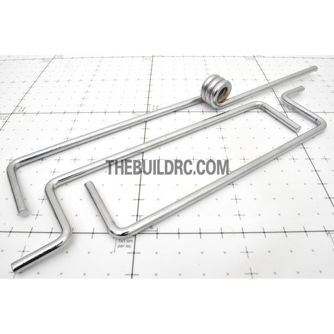 ??5 x L245 x W43mm(1pc) + ??5 x L180 x W37mm(2pcs) Steel Landing Gear Stand Set