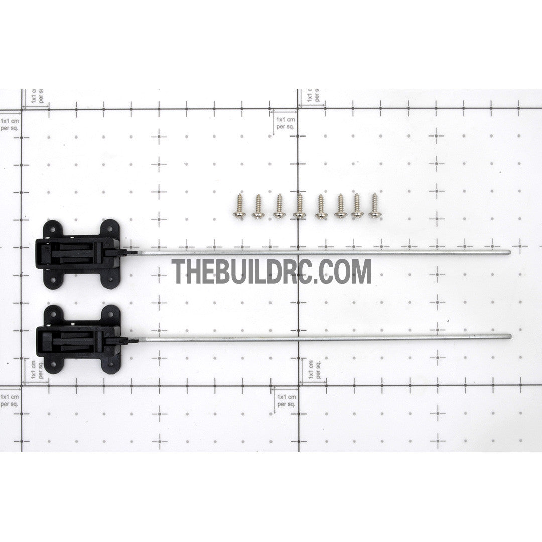 L28 x W23 x H10mm ??2 x H154mm Extractable Steel Landing Gear Stand