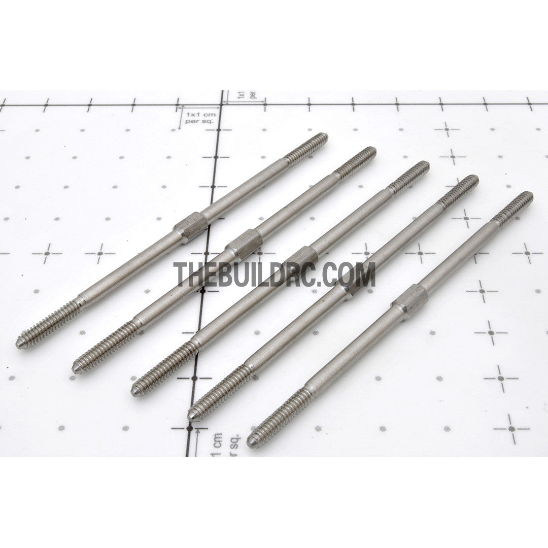 ??3.0 x L3.15"(83mm) Hexagon Steel Push Rod (5pcs/set)