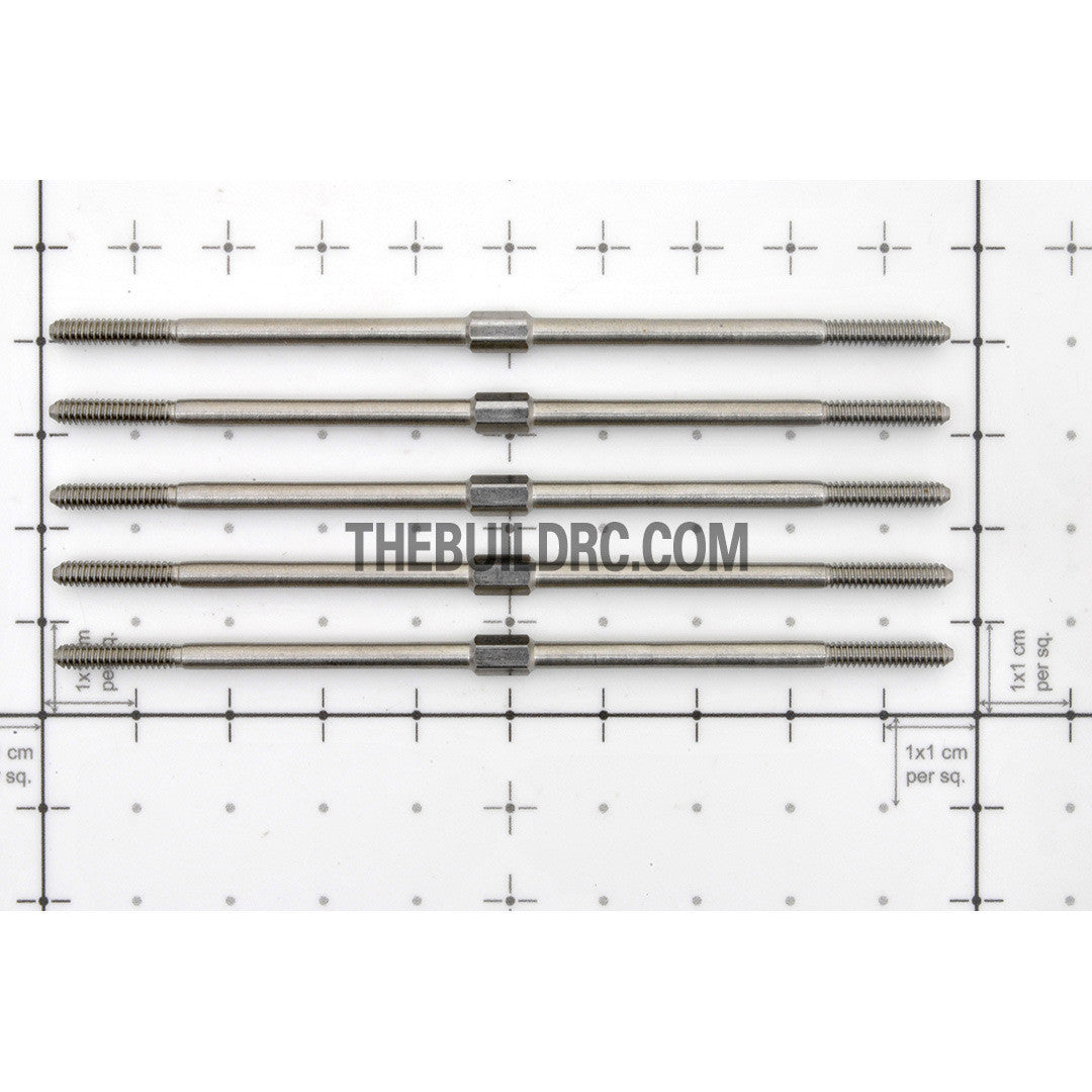 ??2.8 x L3.74"(94mm) Hexagon Stainless Steel Push Rod (5pcs/set)