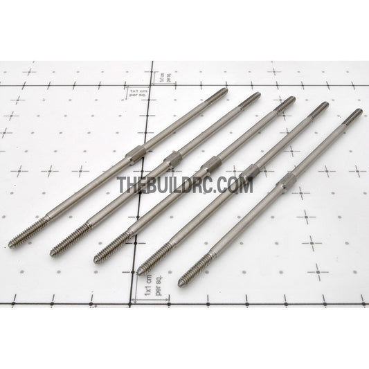 ??2.8 x L3.875"(100mm) Hexagon Stainless Steel Push Rod (5pcs/set)