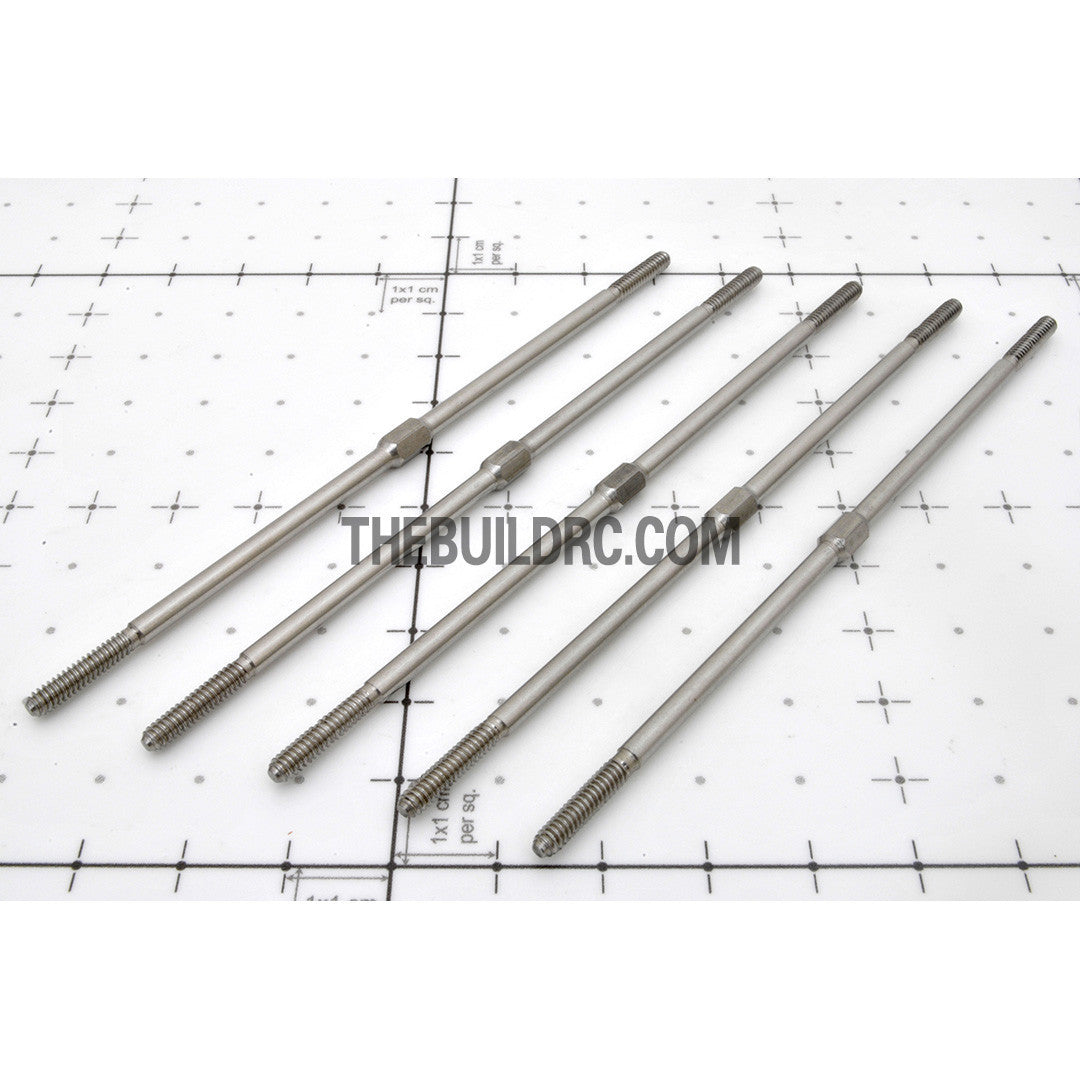 ??2.9 x L4.25"(108mm) Hexagon Stainless Steel Push Rod (5pcs/set)