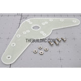 RC EP GP Plane Fiberglass Servo Rhomb Double Horn Arm D43x??3xT1.5xL115xW50mm