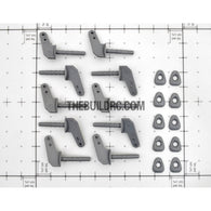 Nylon Plastic Control Horn / Arm ??1.2mm x 12mm (10pcs) - Grey