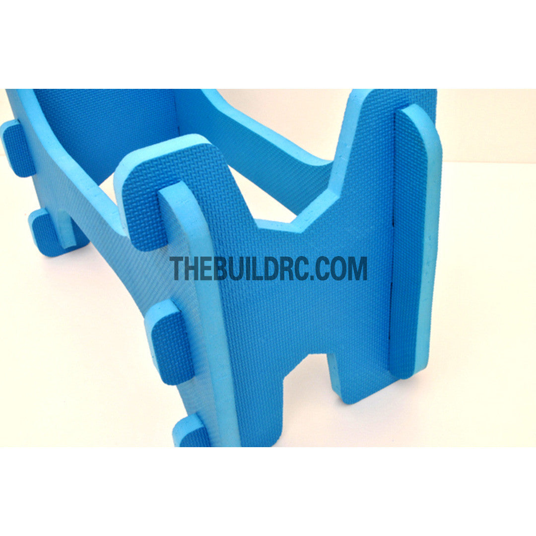 Sponge Stand for RC R/c Model Scale Glider Plane - Blue