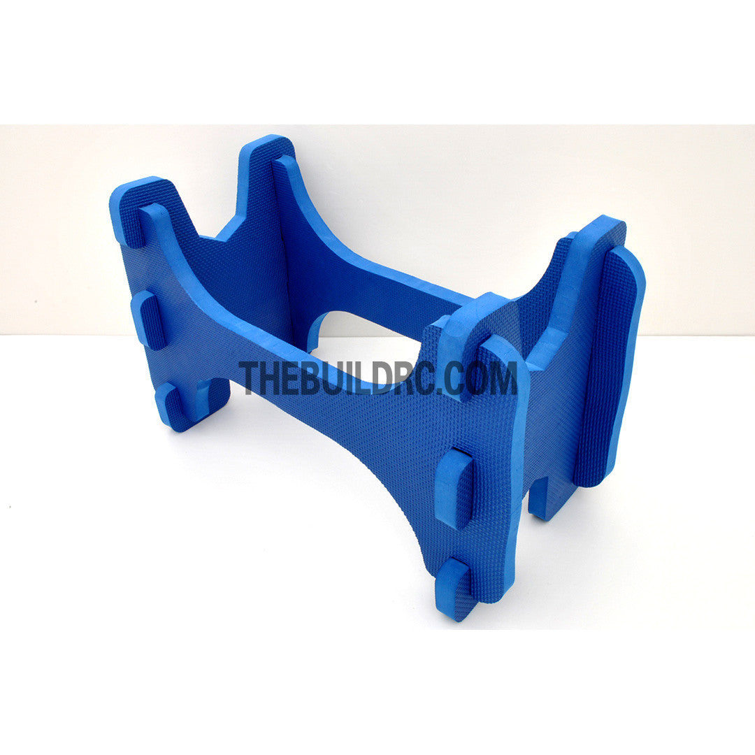 Sponge Stand for RC R/c Model Scale Glider Plane - Blue