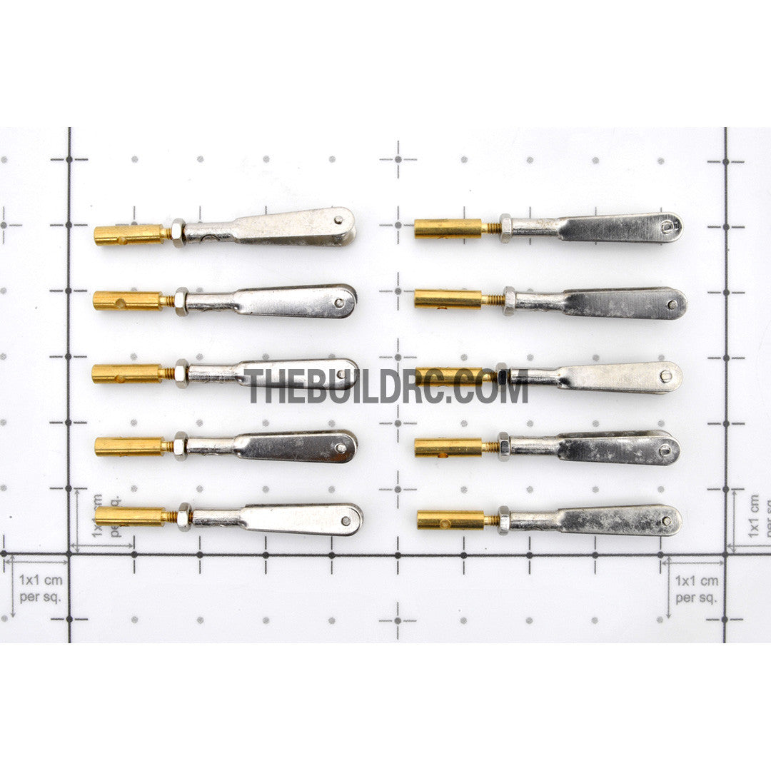 Aluminum Push Rod Clevises (??2 x M2 x 20mm) (10pcs/set)