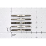M3X38mm Titanium Alloy Push Rod (5pcs/set)