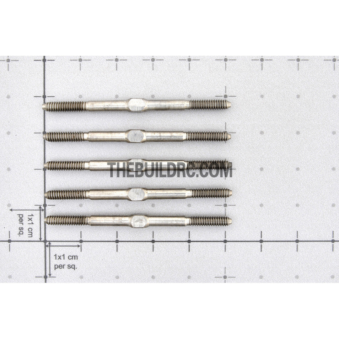 M3X51mm Titanium Alloy Push Rod (5pcs/set)