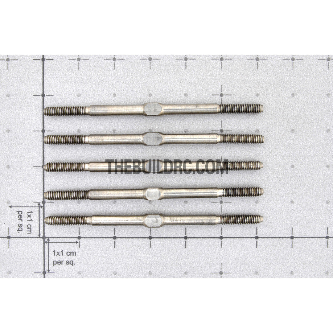 M3X61mm Titanium Alloy Push Rod (5pcs/set)