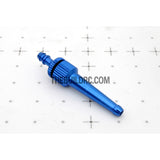 ??3.2 x ??1.8 x D9 x L41 x W9mm Aluminum Oil Tank Plug - Blue