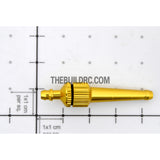 ??3.2 x ??1.8 x D9 x L41 x W9mm Aluminum Oil Tank Plug - Gold