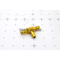 ??3.2 x ??1.8 x D6 x L21 x H12.5mm 3-way Aluminum Oil Tank Plug - Gold