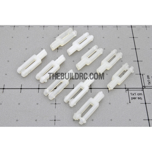 Nylon Push Rod Clevises (??21 x L22mm) (10pcs/set)