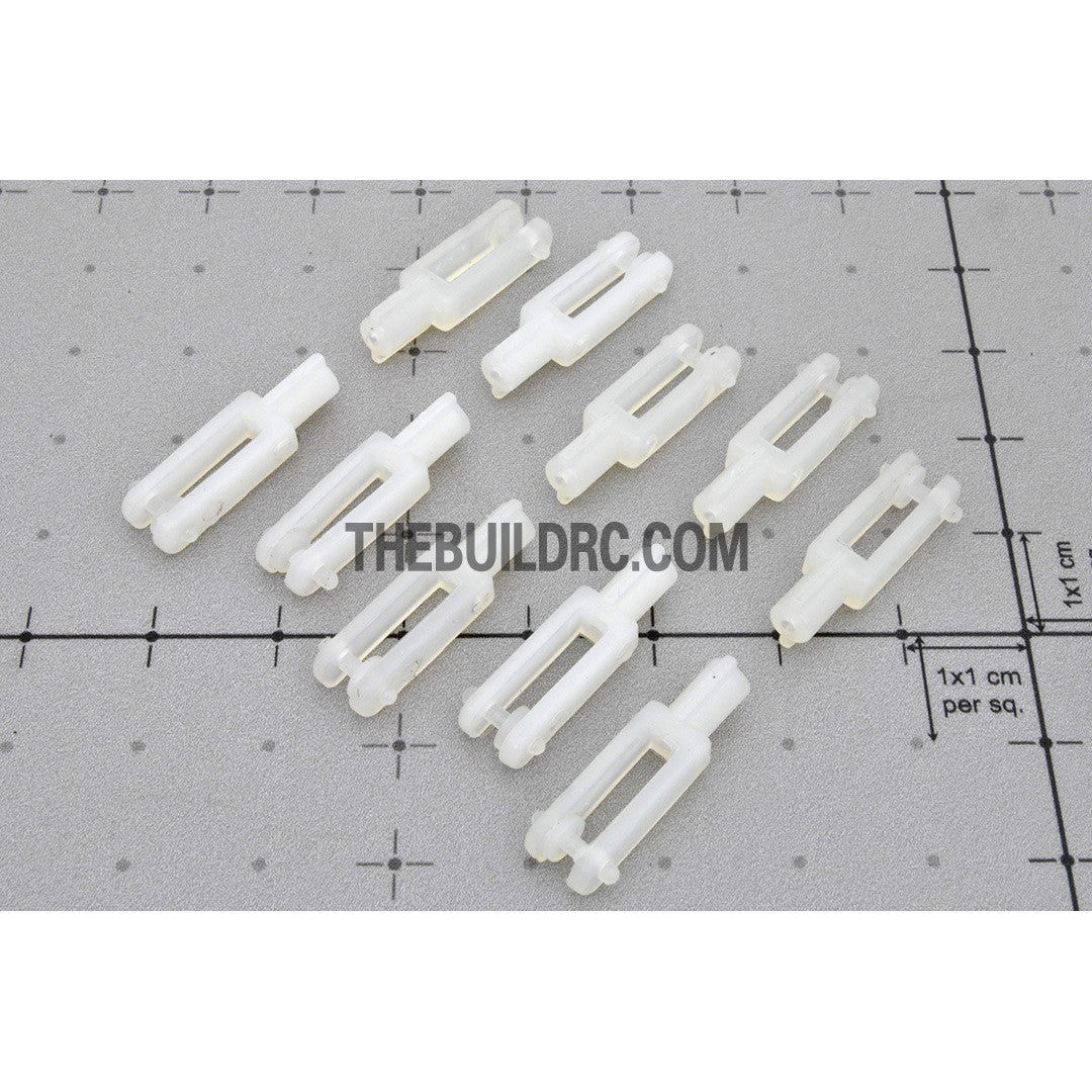 Nylon Push Rod Clevises (??21 x L22mm) (10pcs/set)
