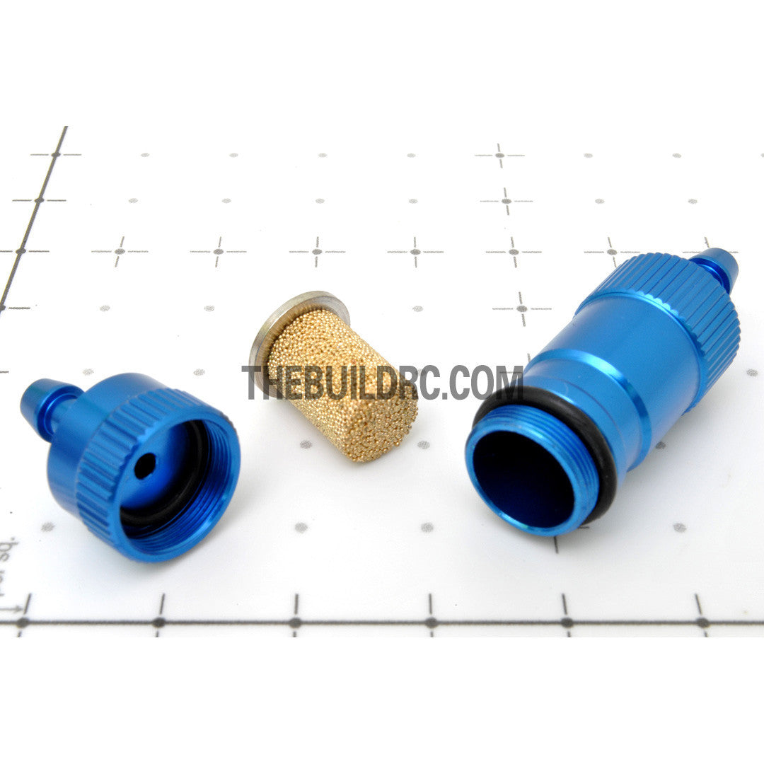 ??1.7 x ??4.3 x D13 x L50 x W22mm Oil Filter - Blue