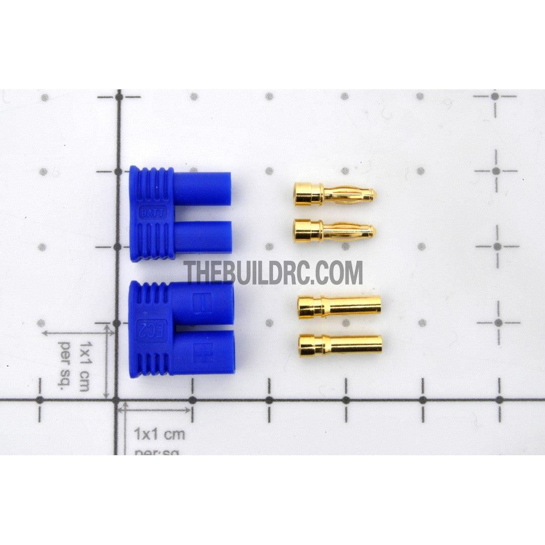 EC2 2.5mm Gold Connectors (Male/Female)